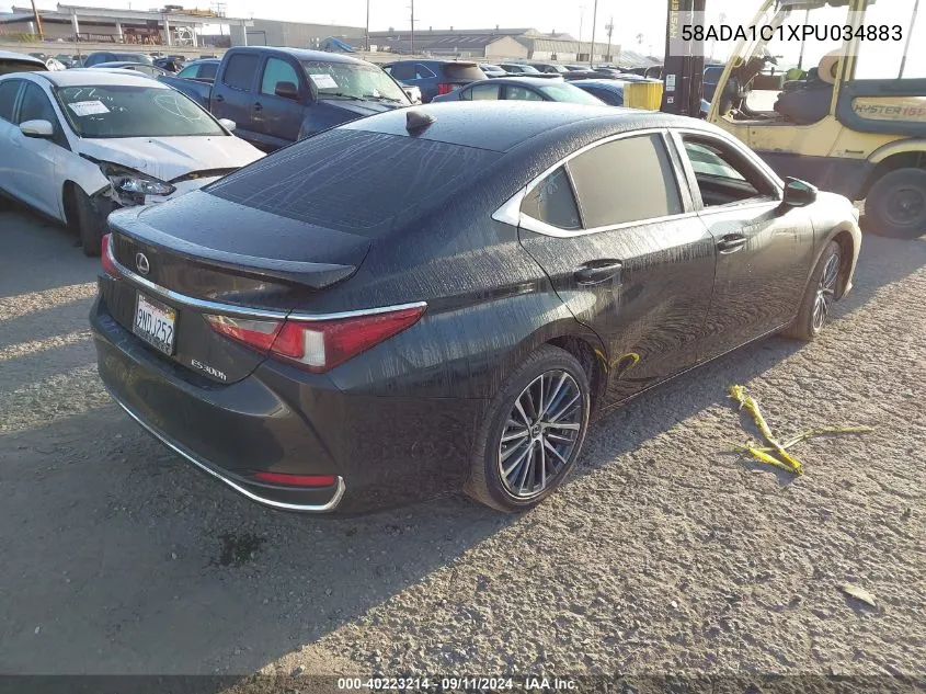 2023 Lexus Es 300H VIN: 58ADA1C1XPU034883 Lot: 40223214