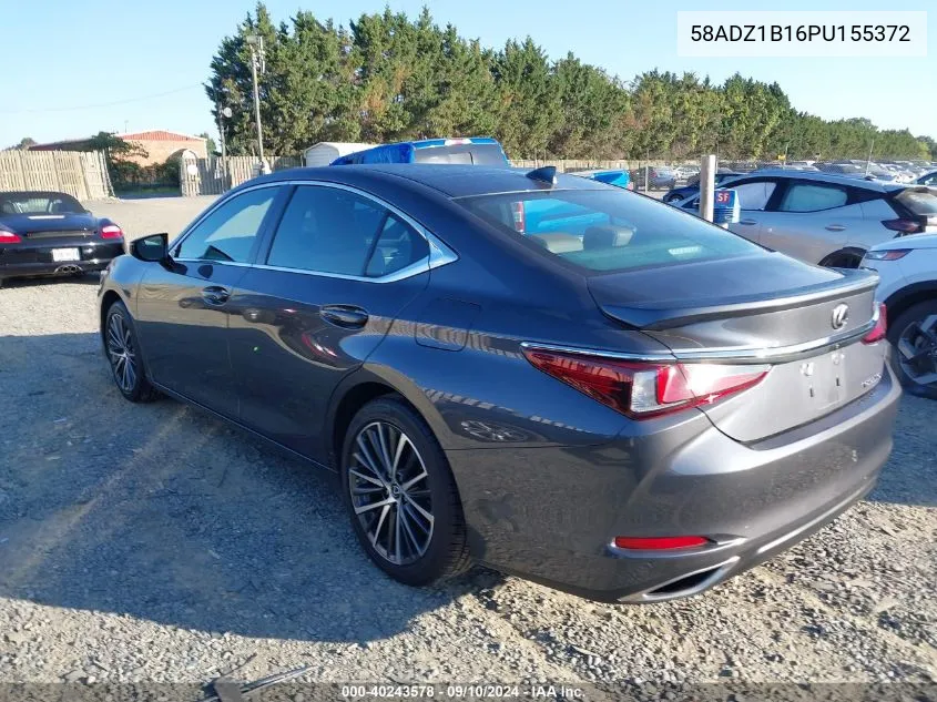 2023 Lexus Es 350 Base/350 Luxury/350 Ultra Luxury/350 F-Sport Design/350 F Sport Handling VIN: 58ADZ1B16PU155372 Lot: 40243578