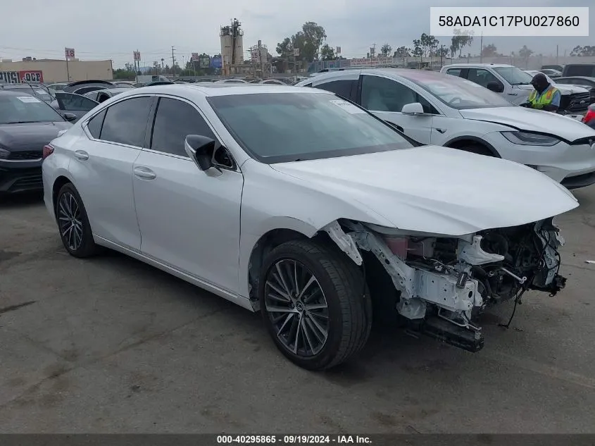 2023 Lexus Es 300H VIN: 58ADA1C17PU027860 Lot: 40295865