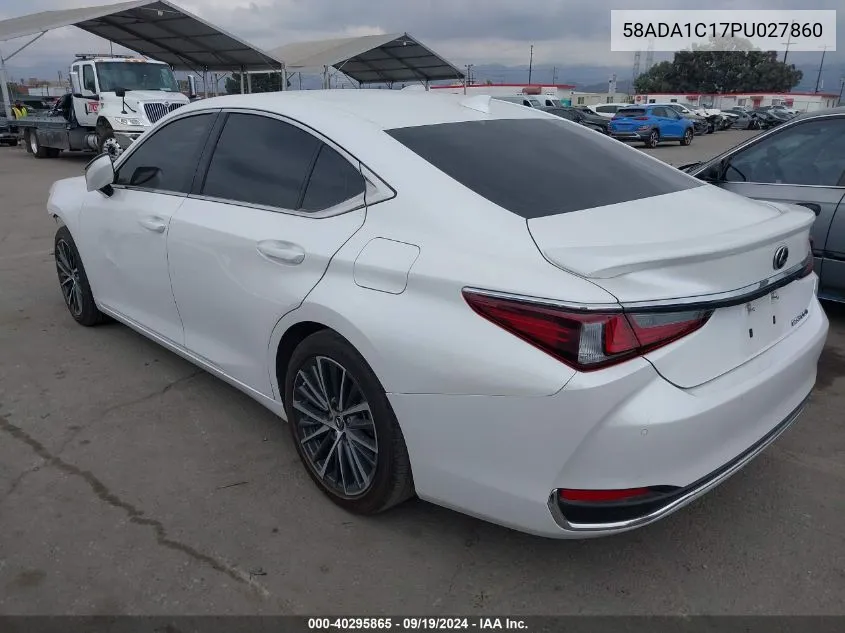 58ADA1C17PU027860 2023 Lexus Es 300H