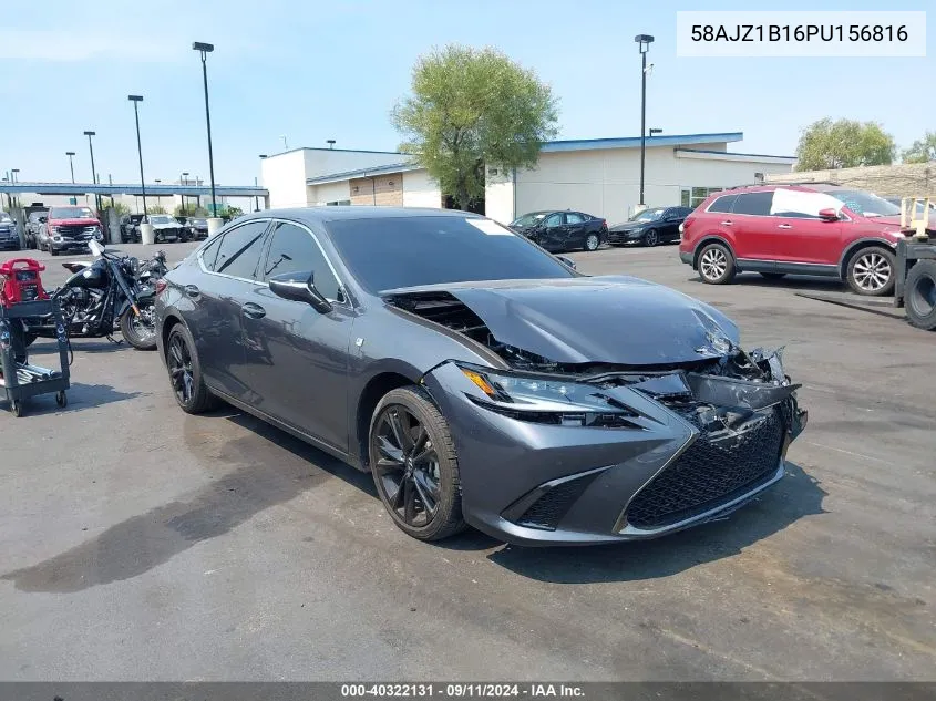 58AJZ1B16PU156816 2023 Lexus Es 350 F Sport Handling