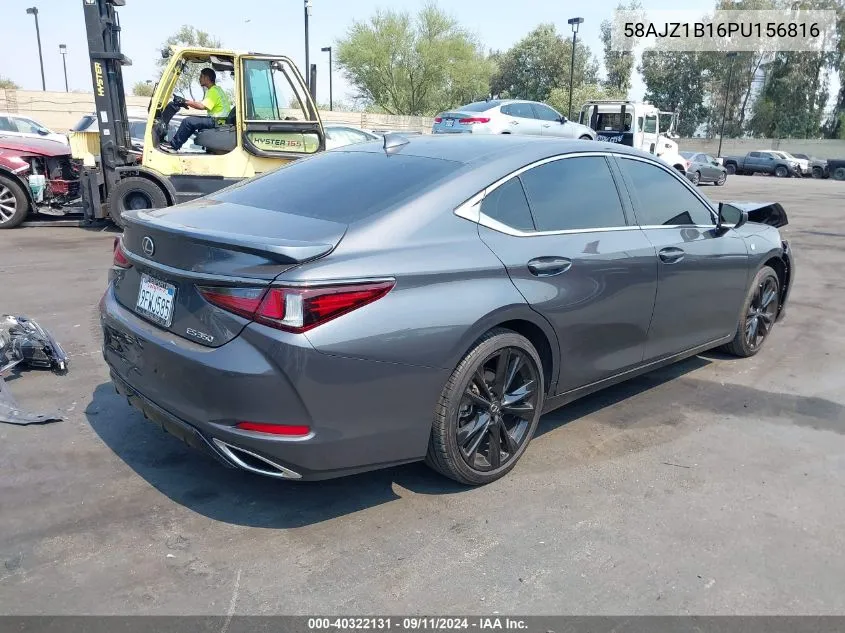 58AJZ1B16PU156816 2023 Lexus Es 350 F Sport Handling