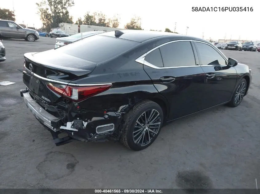 2023 Lexus Es 300H 300H Base/300H Luxury/300 VIN: 58ADA1C16PU035416 Lot: 40461565