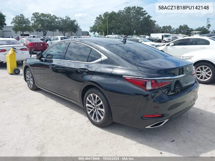 2023 Lexus Es 350 VIN: 58ACZ1B18PU142148 Lot: 40475906