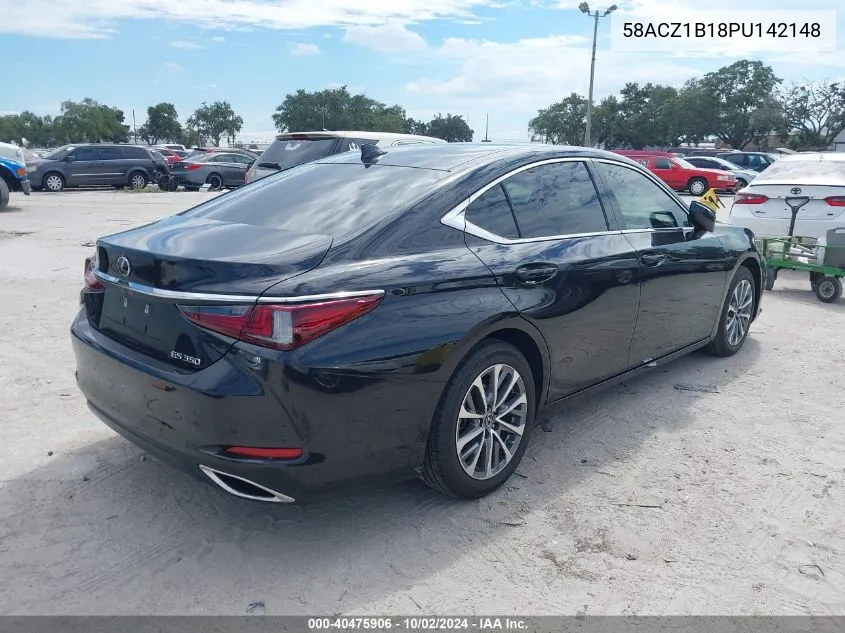 2023 Lexus Es 350 VIN: 58ACZ1B18PU142148 Lot: 40475906