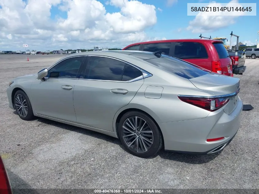 2023 Lexus Es 350 VIN: 58ADZ1B14PU144645 Lot: 40476368