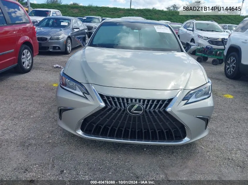 2023 Lexus Es 350 VIN: 58ADZ1B14PU144645 Lot: 40476368