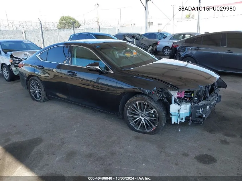 2023 Lexus Es 300H VIN: 58ADA1C15PU029980 Lot: 40486848