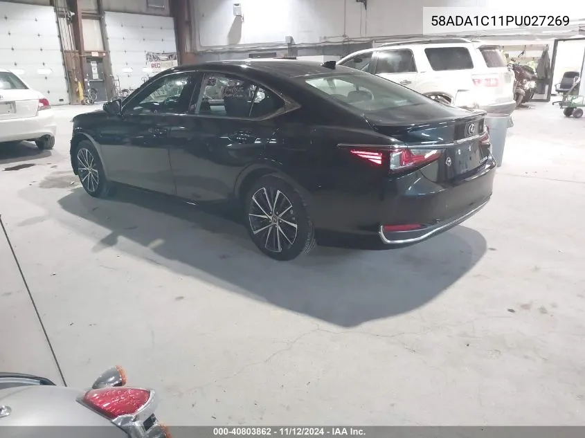 2023 Lexus Es 300H VIN: 58ADA1C11PU027269 Lot: 40803862