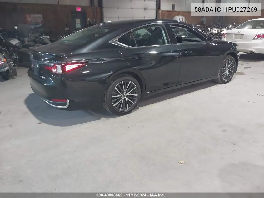 2023 Lexus Es 300H VIN: 58ADA1C11PU027269 Lot: 40803862