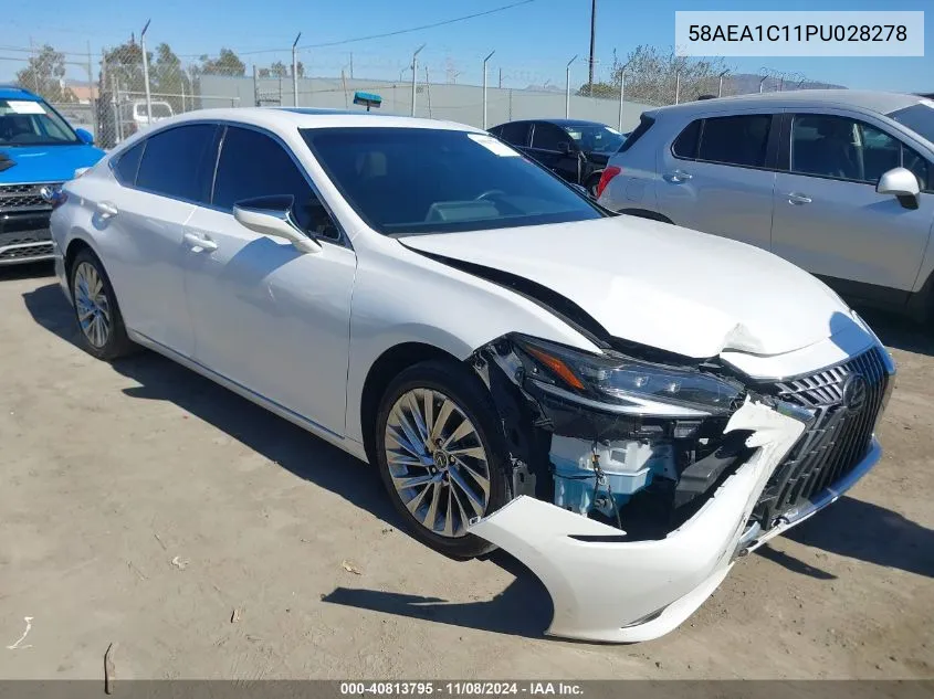 2023 Lexus Es 300H Luxury VIN: 58AEA1C11PU028278 Lot: 40813795