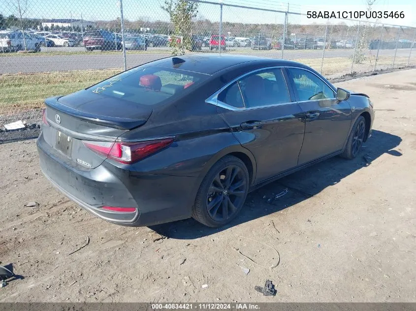 2023 Lexus Es 300H F Sport Handling VIN: 58ABA1C10PU035466 Lot: 40834421