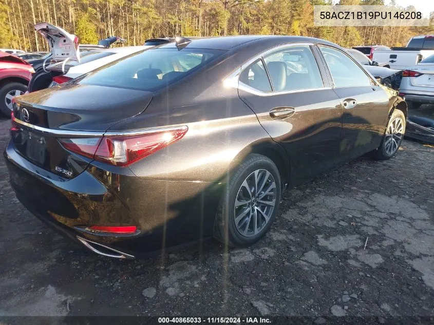 2023 Lexus Es 350 VIN: 58ACZ1B19PU146208 Lot: 40865033