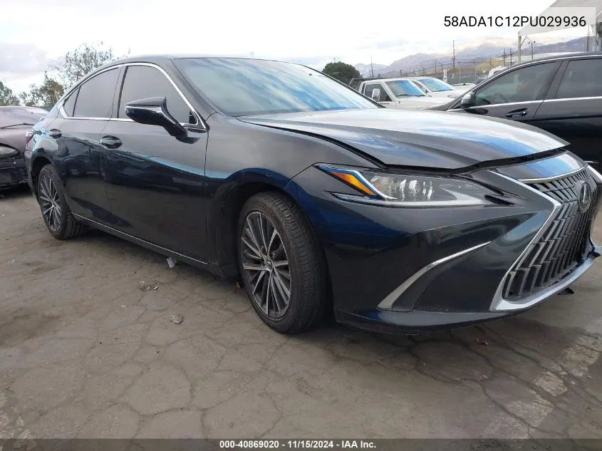 2023 Lexus Es 300H VIN: 58ADA1C12PU029936 Lot: 40869020