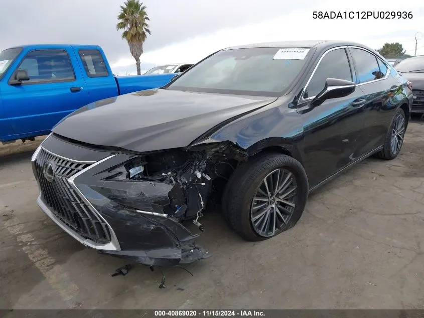 2023 Lexus Es 300H VIN: 58ADA1C12PU029936 Lot: 40869020