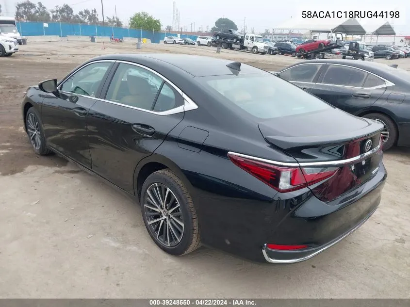 2024 Lexus Es VIN: 58ACA1C18RUG44198 Lot: 39248550