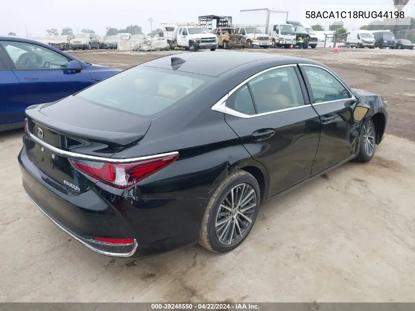 2024 Lexus Es VIN: 58ACA1C18RUG44198 Lot: 39248550