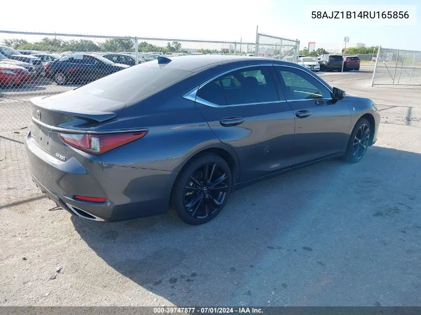 2024 Lexus Es 350 F Sport Handling VIN: 58AJZ1B14RU165856 Lot: 39747877