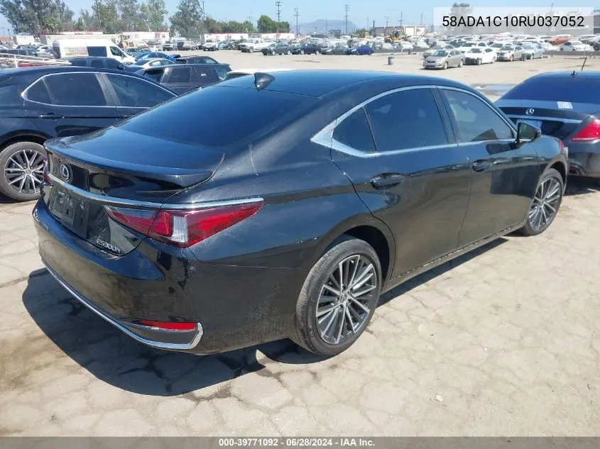 2024 Lexus Es 300H VIN: 58ADA1C10RU037052 Lot: 39771092