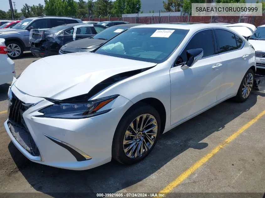 2024 Lexus Es 300H Luxury VIN: 58AEA1C10RU050999 Lot: 39921605