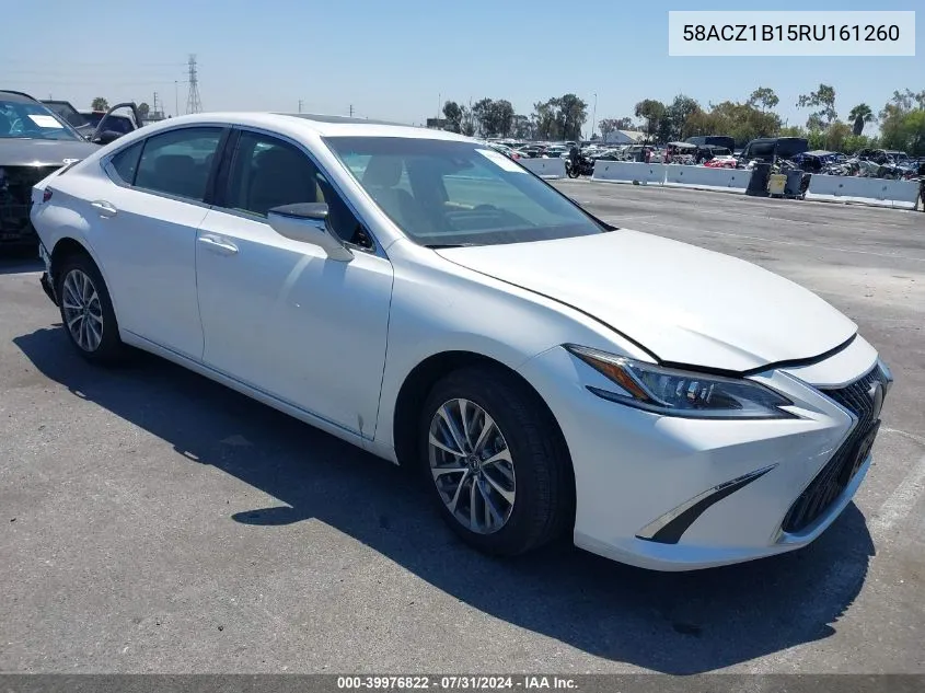 2024 Lexus Es 350 VIN: 58ACZ1B15RU161260 Lot: 39976822