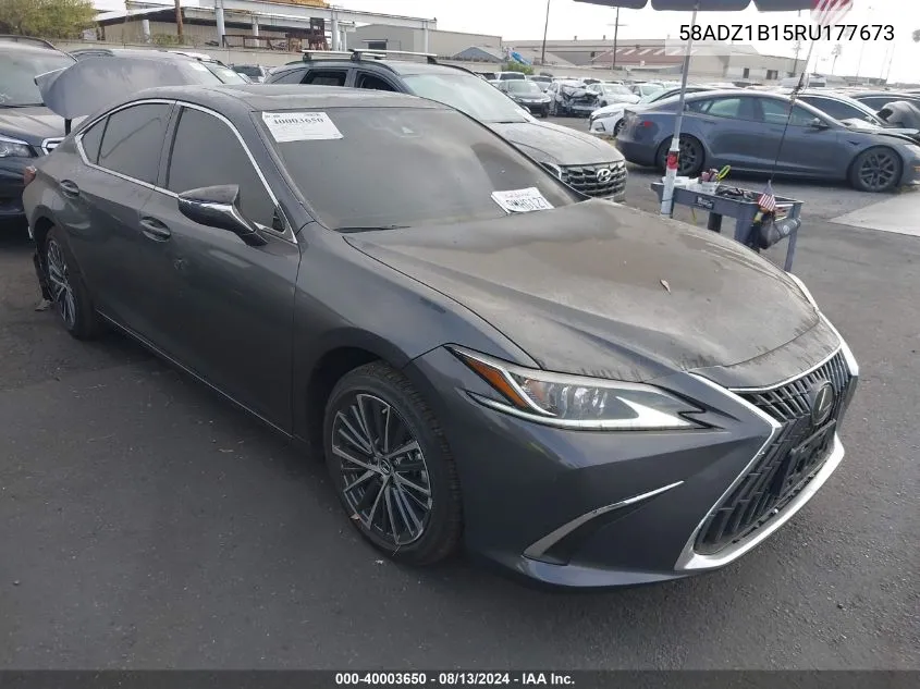 2024 Lexus Es 350 VIN: 58ADZ1B15RU177673 Lot: 40003650