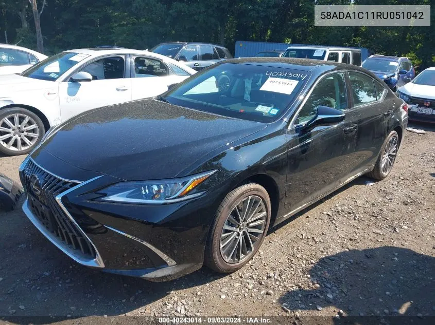 2024 Lexus Es 300H VIN: 58ADA1C11RU051042 Lot: 40243014