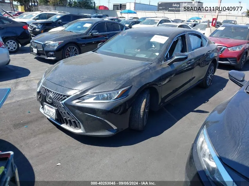 2024 Lexus Es 300H Base/300H Luxury/300H Ultra Luxury/300H F Sport Design/300H F Sport Handling VIN: 58ADA1C11RU040977 Lot: 40253045