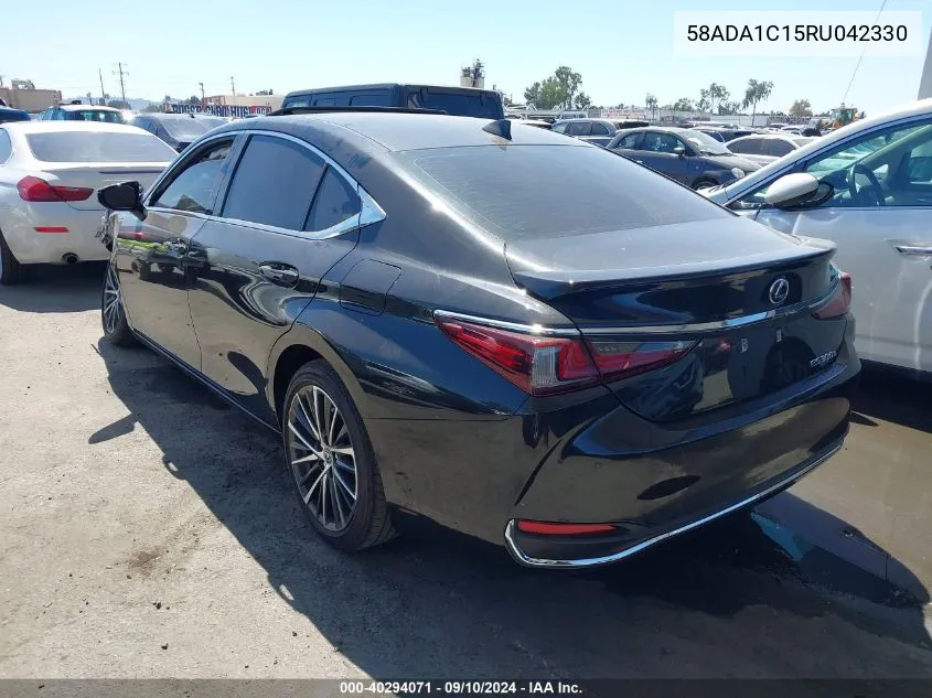 58ADA1C15RU042330 2024 Lexus Es 300H Base/300H Luxury/300