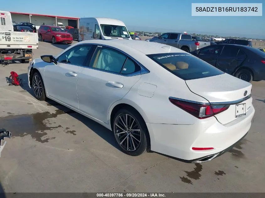 2024 Lexus Es 350 VIN: 58ADZ1B16RU183742 Lot: 40397786