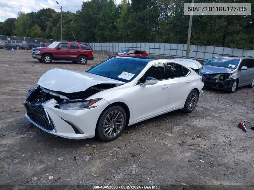 58AFZ1B11RU177436 2024 Lexus Es 350 Ultra Luxury