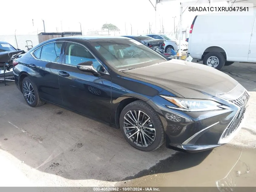 2024 Lexus Es 300H 300H Base/300H Luxury/300 VIN: 58ADA1C1XRU047541 Lot: 40520962