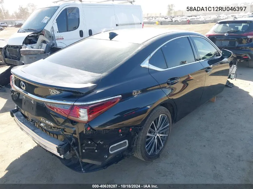 2024 Lexus Es 300H VIN: 58ADA1C12RU046397 Lot: 40639287