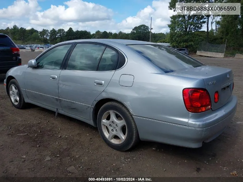 1999 Lexus Gs 300 VIN: JT8BD68S3X0066590 Lot: 40493891