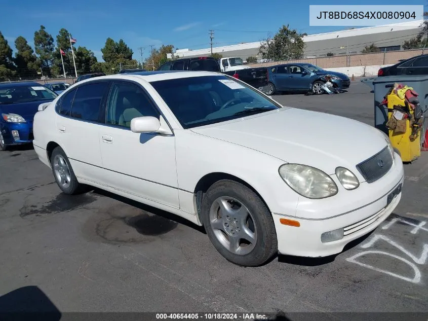 1999 Lexus Gs 300 VIN: JT8BD68S4X0080904 Lot: 40654405