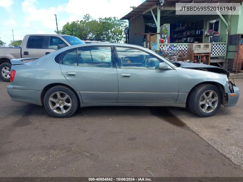 2002 Lexus Gs 300 VIN: JT8BD69S520161949 Lot: 40554542