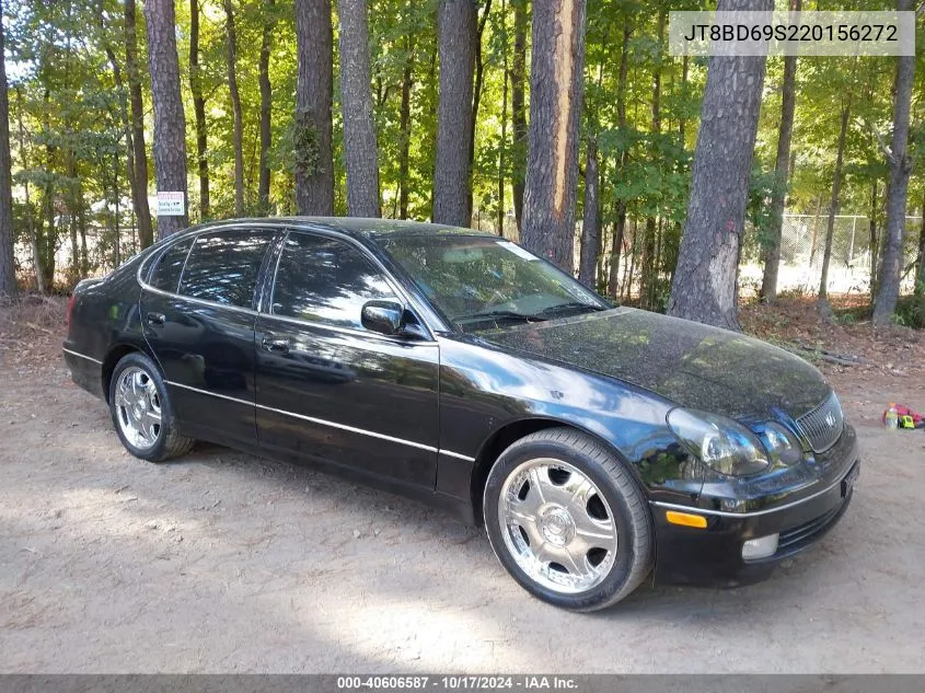 2002 Lexus Gs 300 VIN: JT8BD69S220156272 Lot: 40606587