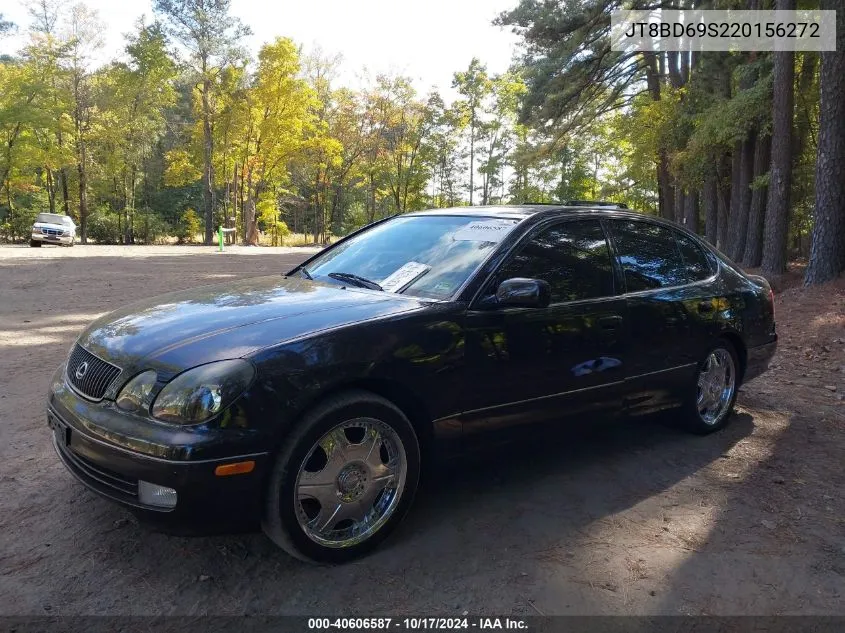 2002 Lexus Gs 300 VIN: JT8BD69S220156272 Lot: 40606587