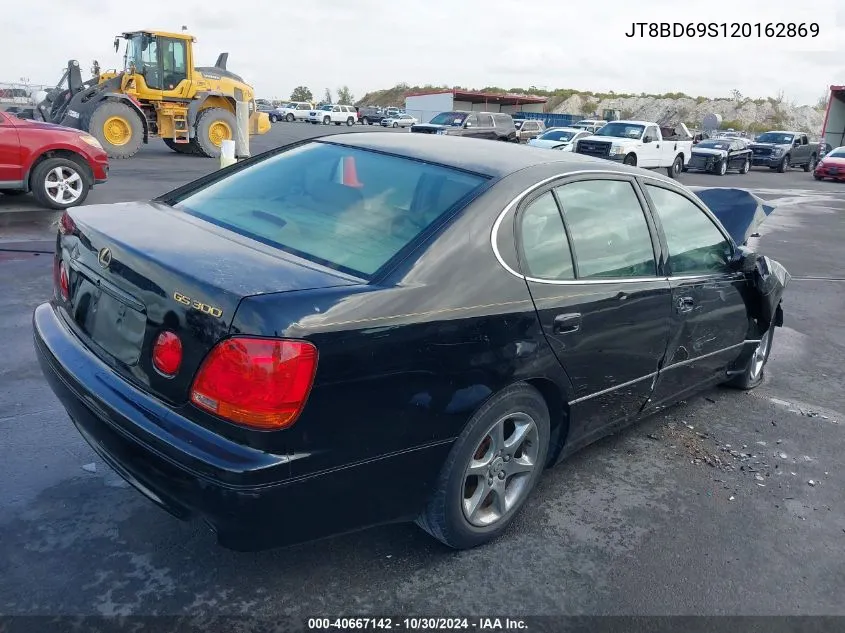 2002 Lexus Gs 300 VIN: JT8BD69S120162869 Lot: 40667142