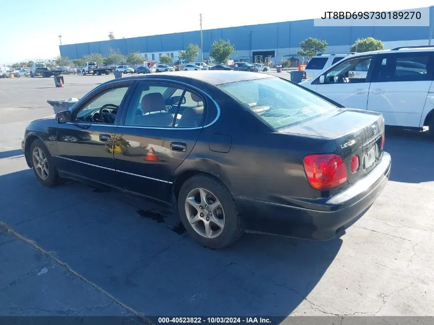 JT8BD69S730189270 2003 Lexus Gs 300