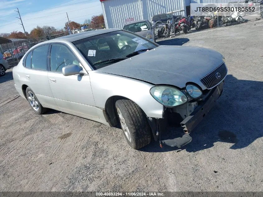 2003 Lexus Gs 300 VIN: JT8BD69S530180552 Lot: 40693294