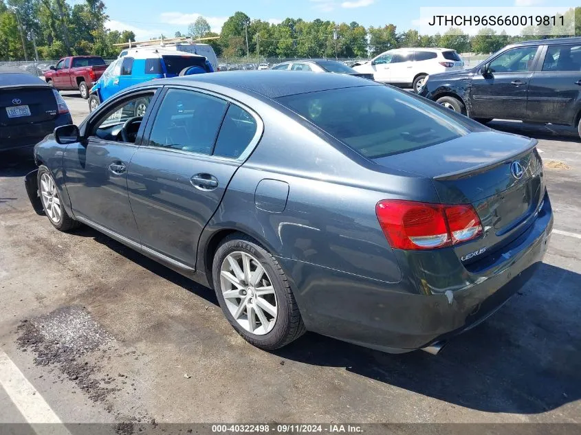 2006 Lexus Gs 300 VIN: JTHCH96S660019811 Lot: 40322498