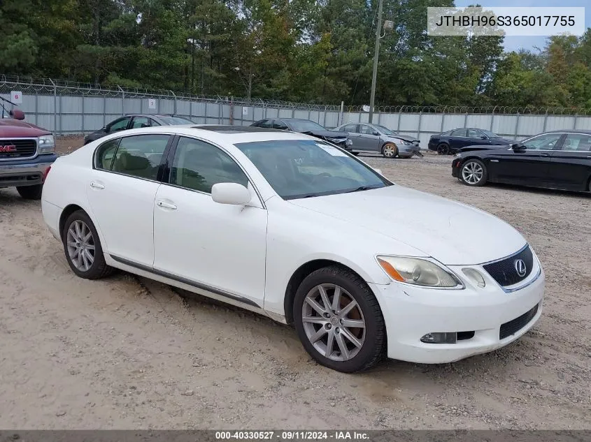 JTHBH96S365017755 2006 Lexus Gs 300 Base (A6)