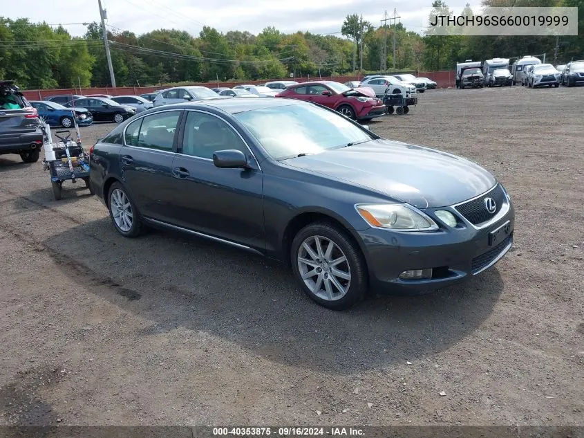 2006 Lexus Gs 300 VIN: JTHCH96S660019999 Lot: 40353875