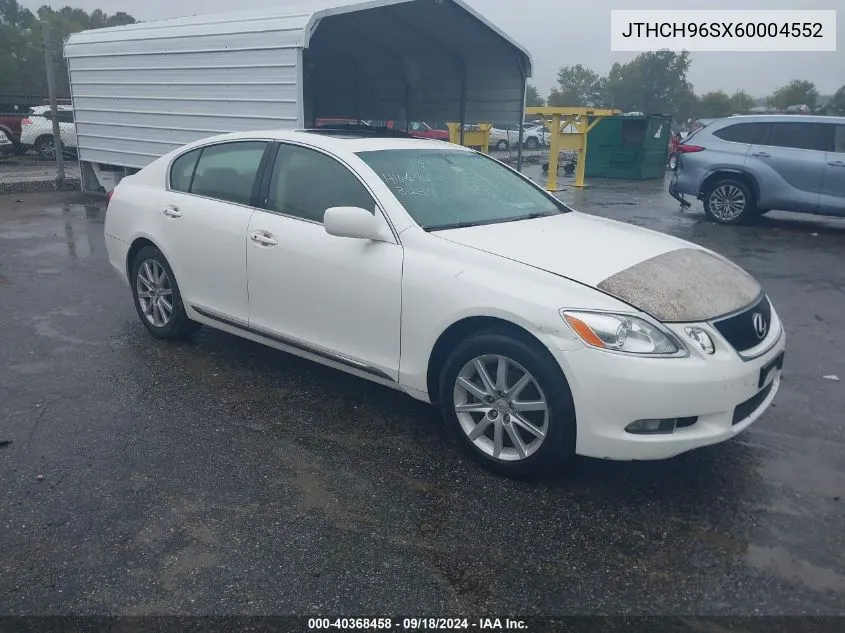 JTHCH96SX60004552 2006 Lexus Gs 300