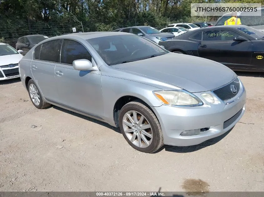 2006 Lexus Gs 300 VIN: JTHCH96S760002595 Lot: 40372126