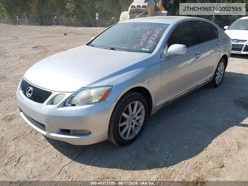 2006 Lexus Gs 300 VIN: JTHCH96S760002595 Lot: 40372126