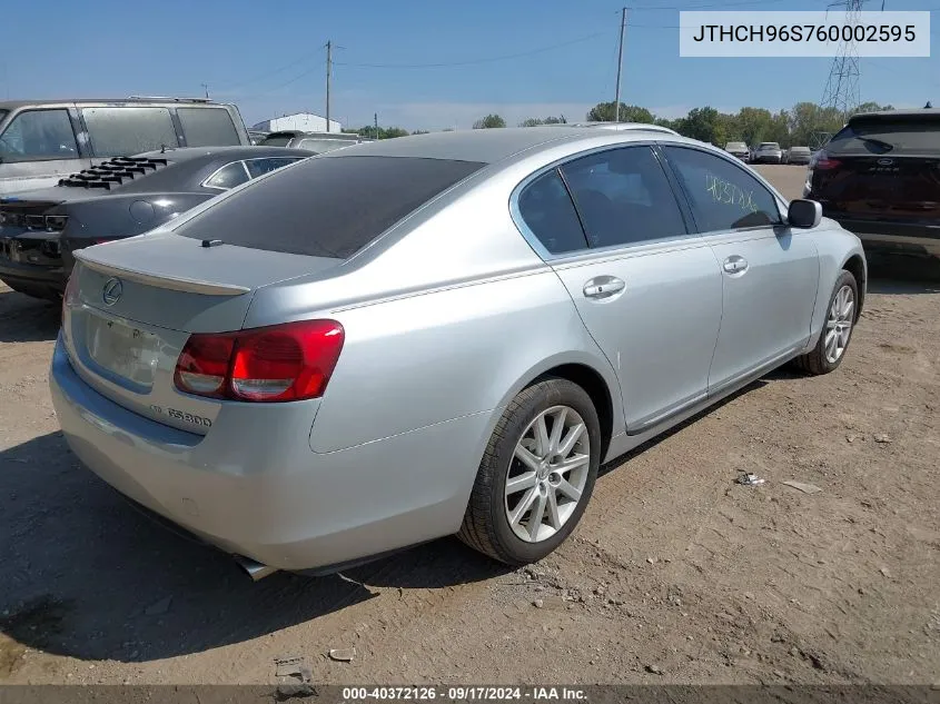 2006 Lexus Gs 300 VIN: JTHCH96S760002595 Lot: 40372126