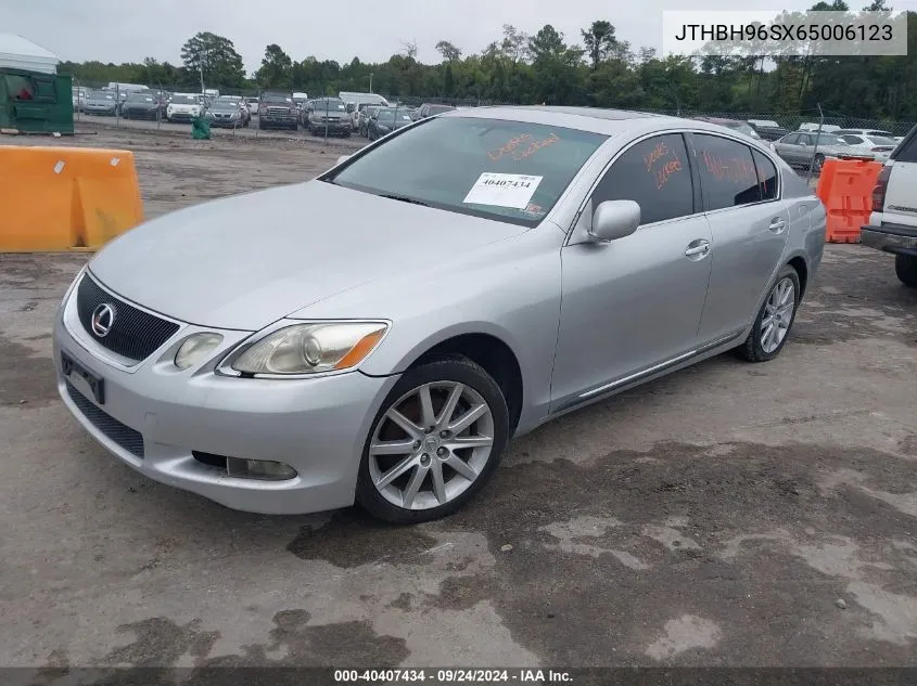 2006 Lexus Gs 300 VIN: JTHBH96SX65006123 Lot: 40407434