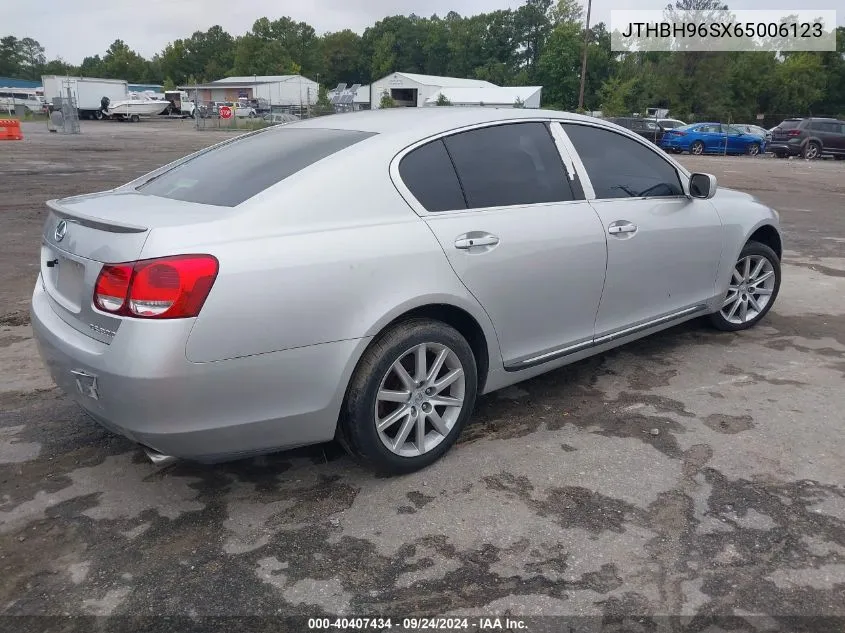 2006 Lexus Gs 300 VIN: JTHBH96SX65006123 Lot: 40407434